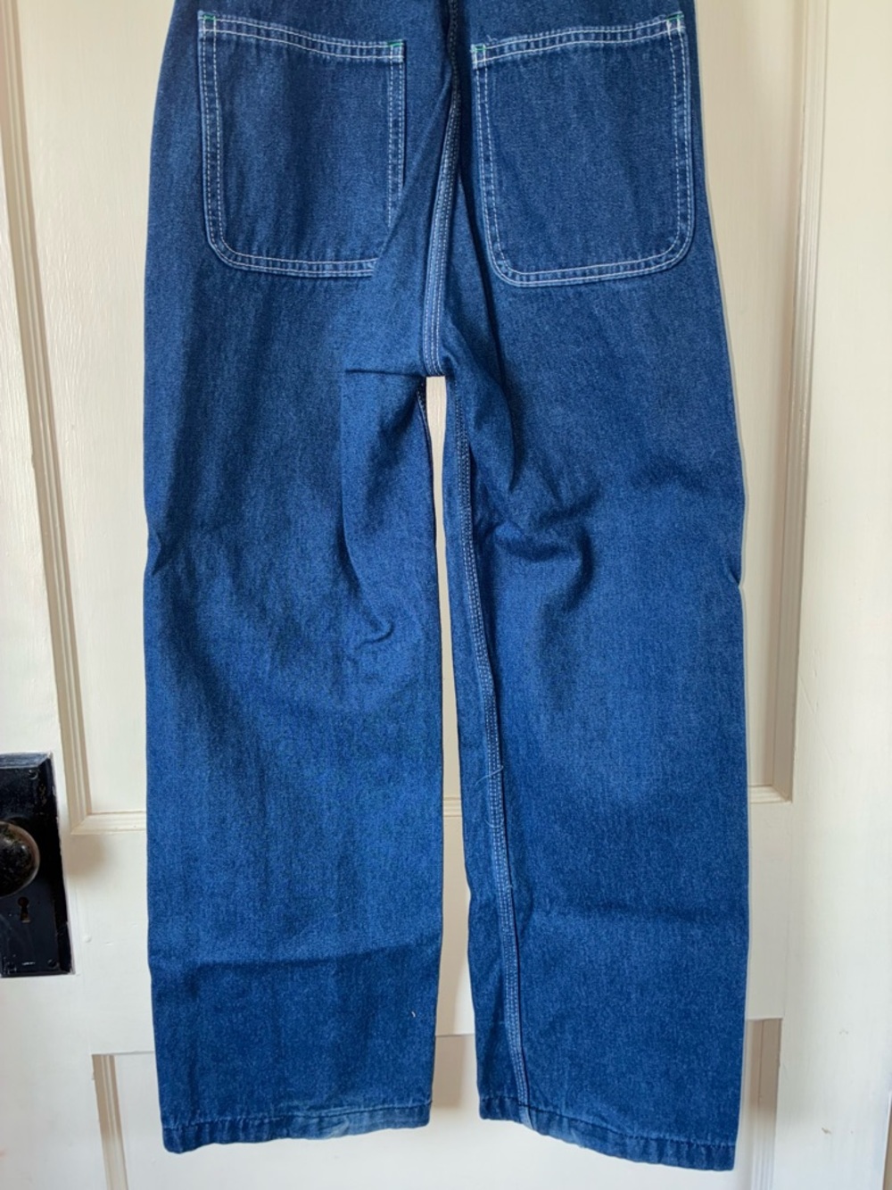 Liberty Youth 10R Denim Overall Bibs Chore 100% Cotton Western Farm - Picture 7 of 9